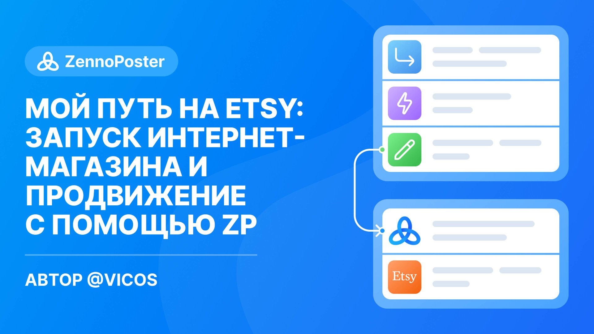 Мой путь на Etsy: Запуск интернет-магазина и продвижение с помощью ZennoPoster смотреть онлайн
