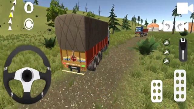 Offroad Indian Truck Simulator - Android gameplay Milk Supply - Cargo Truck Driving - ios games #3 смотреть онлайн