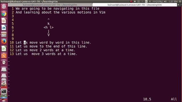 Vim Navigation Commands смотреть онлайн