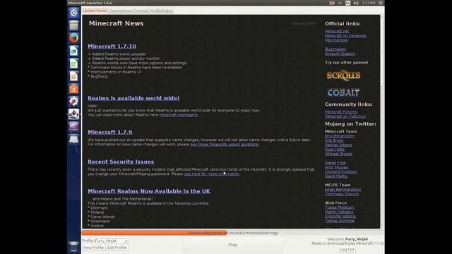 How To Make Minecraft Run On Linux Ubuntu смотреть онлайн
