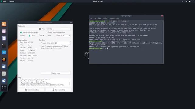 Enable, start, and get to Unifi on RaspberryPi...or possibly something else смотреть онлайн