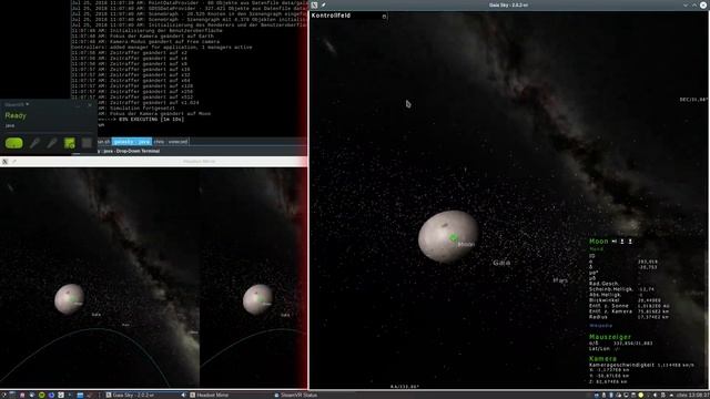 Gaia Sky VR Linux test смотреть онлайн