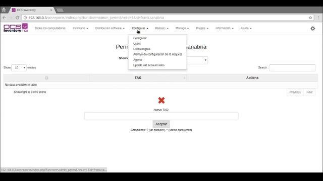 Curso de OCS Inventory Capitulo 4: Grupos y Usuarios смотреть онлайн