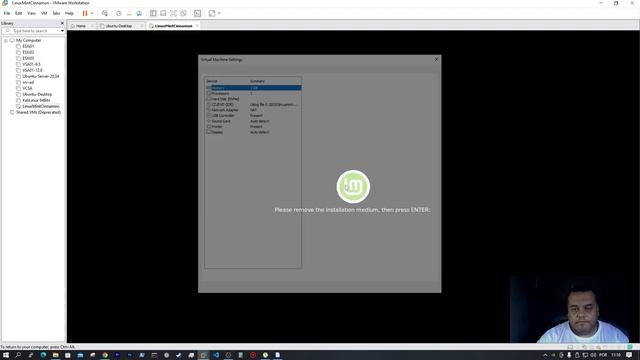 Como instalar o Linux Mint utilizando virtualização VMWare. смотреть онлайн
