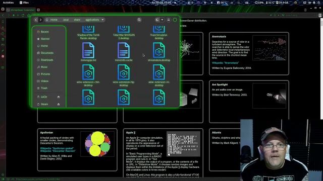 Screensaver in Linux GNOME смотреть онлайн