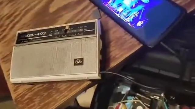 Sokol 403 improved with an audio input... смотреть онлайн