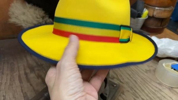 I Changed The Band on my Yellow Fedora..! Too Crazy?..Or Is it “Me”?
