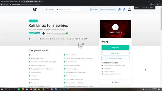 Intro - Kali Linux for newbies | Life Skills Prime смотреть онлайн