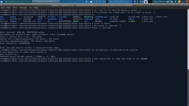 ODROID-X Fusing the SD-Card with Custom U Boot for Android смотреть онлайн