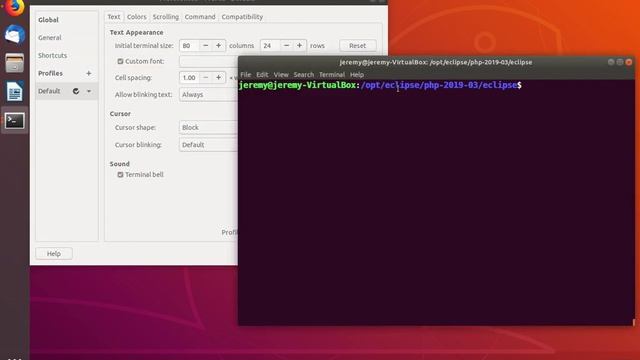 Linux Basics: Change Font of Terminal смотреть онлайн