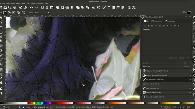 Speed Art Inkscape 1.0: My Friend CHEZ in style LowPoly смотреть онлайн