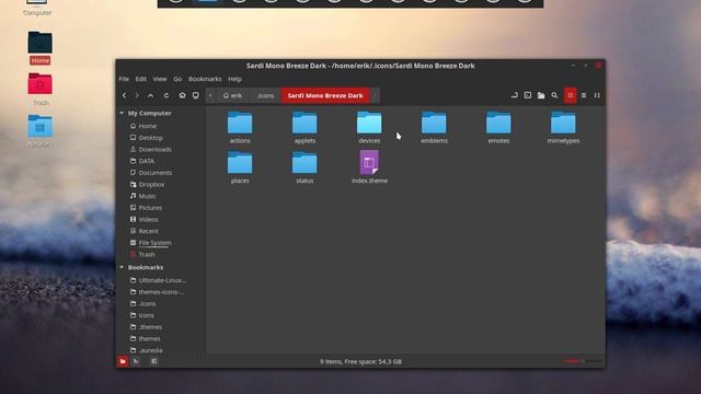 86 make it yourself icon theme : Sardi Breeze Dark can have many variants смотреть онлайн