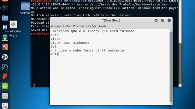 COMO CRIAR BACKDOOR - KALI LINUX смотреть онлайн