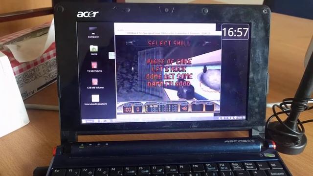 Duke Nukem 3D on Linux Mint смотреть онлайн