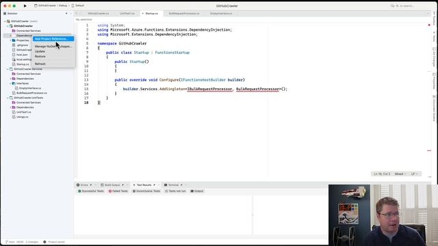 Azure Functions Terraform CI / CD PART 5: Setup Dependency Injection in .NET 6.0 Azure Functions смотреть онлайн