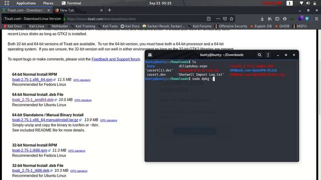 how to install tixati in kali linux one click... смотреть онлайн