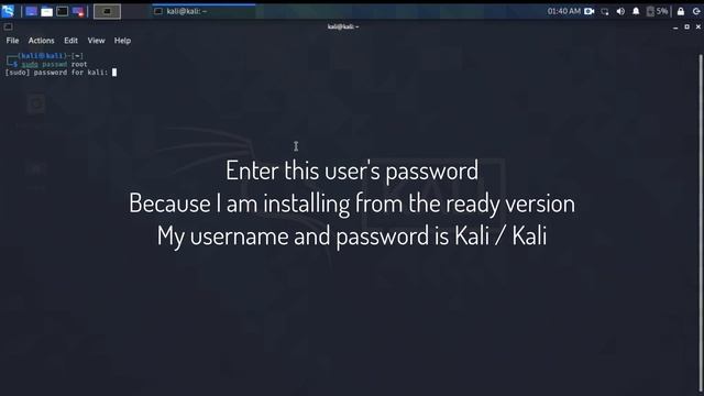 Enable root in Kali linux 2020.4 смотреть онлайн
