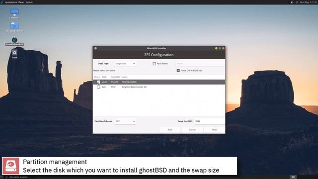 How to install GhostBSD 21.04.27 смотреть онлайн