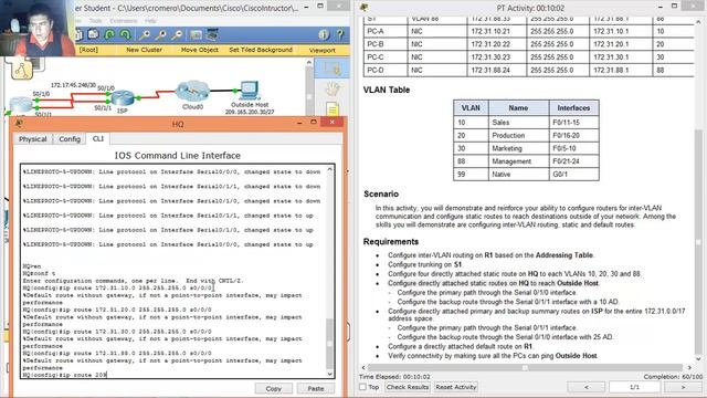 6.6.1.2 Packet Tracer - Skills Integration Challenge смотреть онлайн