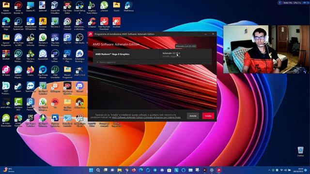 COME AGGIORNARE - LA SCHEDA VIDEO AMD RYZEN 5 3500U + ALTRE - ADRENALIN EDITION 22.10.3 - OTTOBRE смотреть онлайн