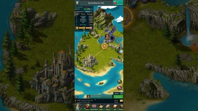 zy boss fight in dragons of Atlantis смотреть онлайн