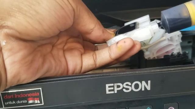 Cara Head Cleaning Epson Printer L220 (tinta mampet) смотреть онлайн