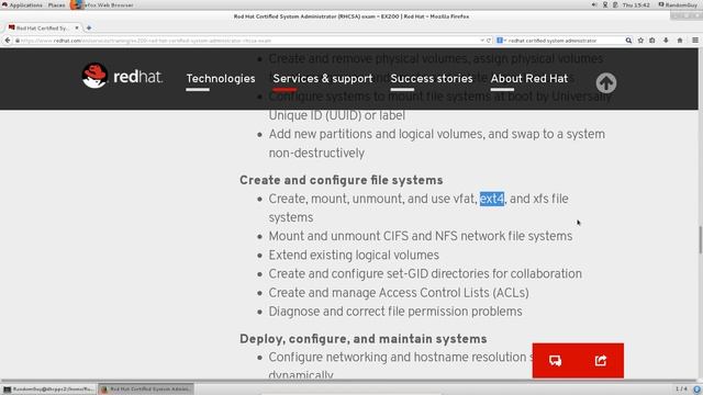 Intro to RedHat Certified System Administrator exam смотреть онлайн