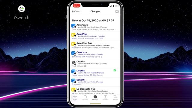 New awesome tweak and theme ios 13/14 смотреть онлайн