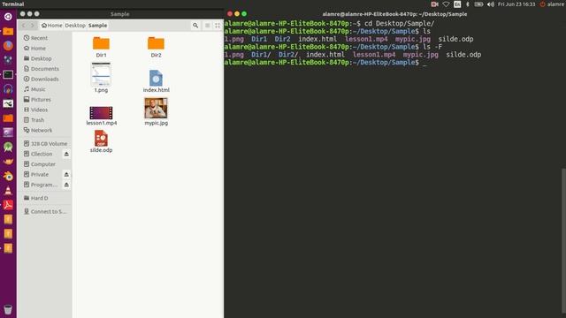 #10 Linux Command Line - ls Arguments -F or --classify смотреть онлайн