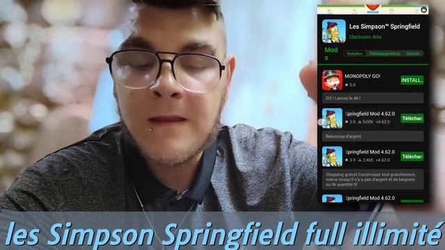 SIMPSON SPRINGFIELD Tapped Out (mod donuts illimités) смотреть онлайн