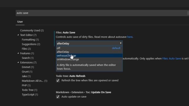 VS Code Save On Change смотреть онлайн
