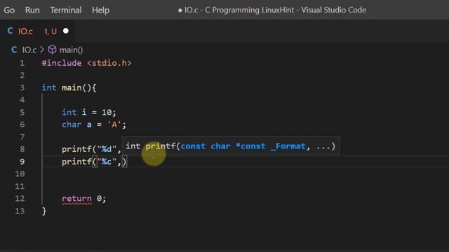 Input & Output in C Programming Language смотреть онлайн