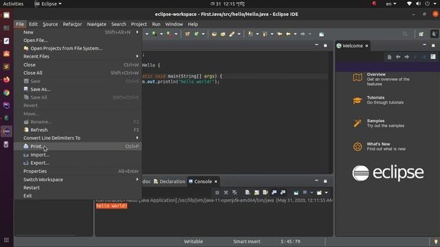 how to change eclipse into dark theme on ubuntu 20.04 lts and any linux смотреть онлайн