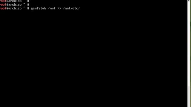 القسم الثامن عشر – إنشاء ملف فستب فى النظام Generate an fstab file смотреть онлайн