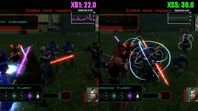 KOTOR 2 (back-compat) | Xbox Series S vs. Xbox One | Frame Rate | Load Times смотреть онлайн