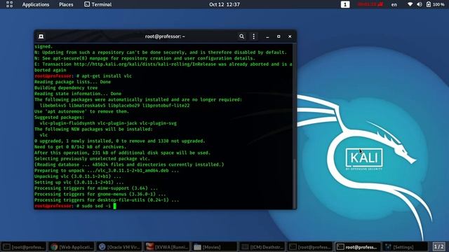 how to install vlc player in kali linux смотреть онлайн