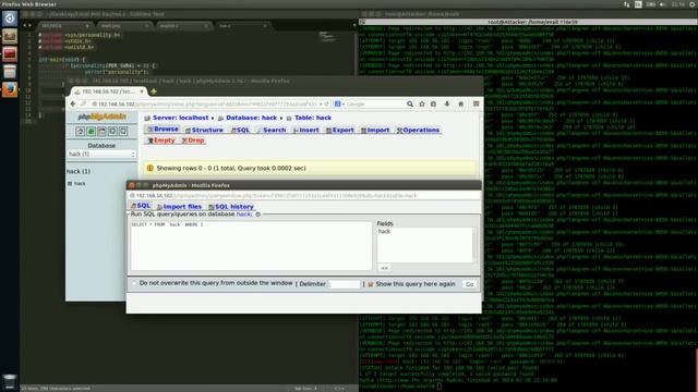 Remote hack on Damn Vulnerable Linux (credits EXALT) смотреть онлайн