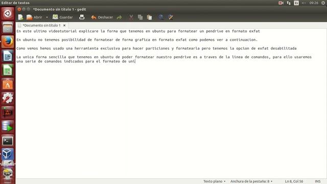 Formatear pendrive en exfat.Ubuntu. смотреть онлайн