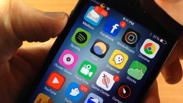 Space Blueberry - iOS 7 Winterboard Theme: Hands-on - iPhone Hacks смотреть онлайн