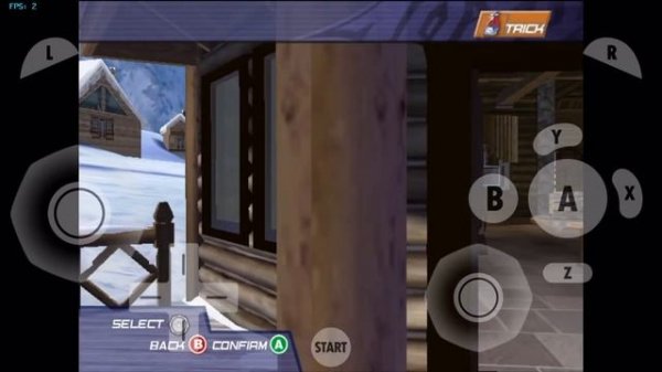 gamecube for ios- 1080 Avalanche (Menu and Intro test) gc4ios, dolphin emulator for ios