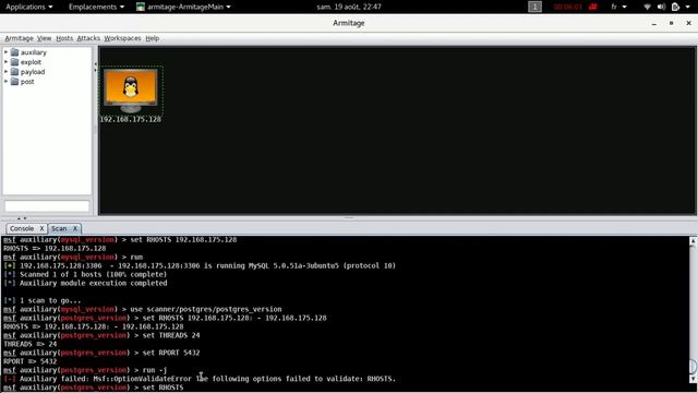 #2 - S'introduire dans un pc à distance avec Armitage [FR] смотреть онлайн
