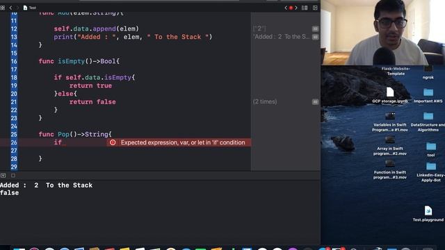 Stack Data Structure in Swift programming Language смотреть онлайн