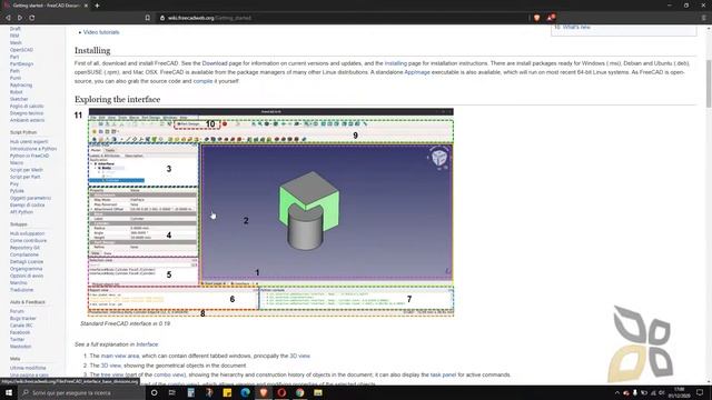 Video Guida - CAD Gratis con FreeCAD Alternativa Gratuita ad Autocad, Introduzione, Interfaccia смотреть онлайн