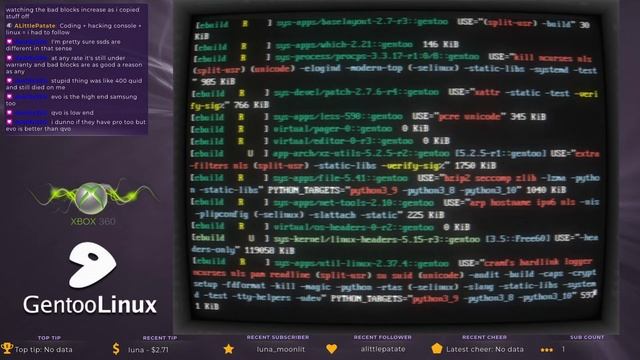 Gentoo Linux on the Xbox 360 - Part 2 смотреть онлайн