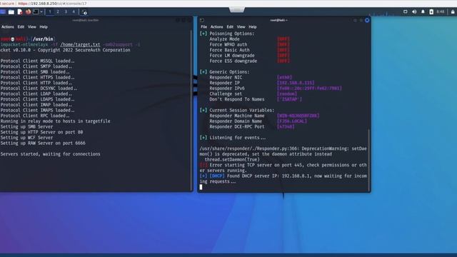 NTLM Relay via SMB смотреть онлайн