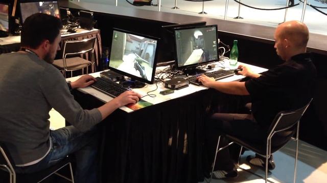 Dual 1080p 3D Gaming VMs at VMworld2012 Barcelona смотреть онлайн