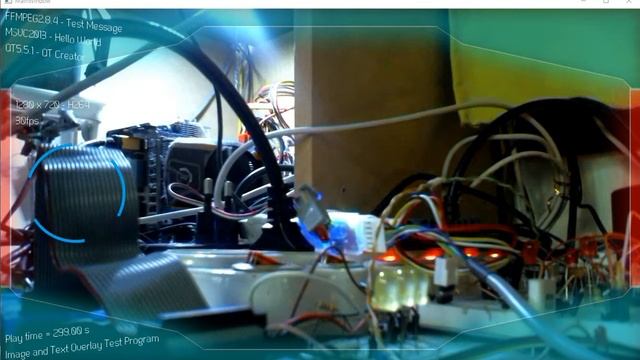 FFMPEG + QT + HUD смотреть онлайн