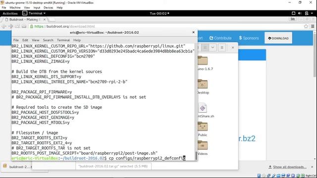 Make Buildroot sdcard image for Raspberry Pi 2 смотреть онлайн