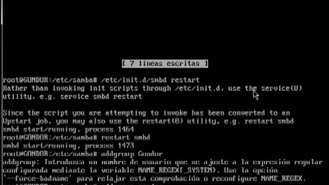 SAMBA en Ubuntu Server смотреть онлайн