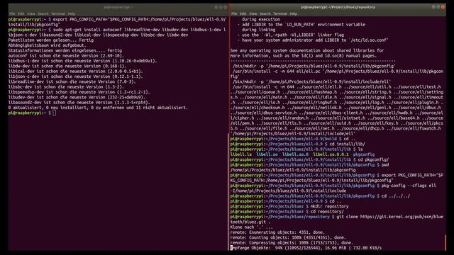 Building BlueZ 5.50 on RaspberryPi смотреть онлайн
